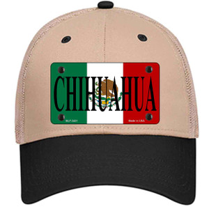 Chihuahua Mexico Flag Wholesale Novelty License Plate Hat