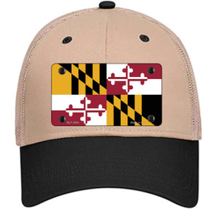 Maryland State Flag Wholesale Novelty License Plate Hat