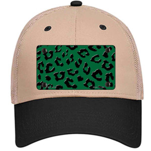 Green Black Cheetah Wholesale Novelty License Plate Hat