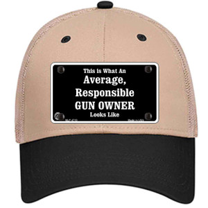 Average Gun Owner Wholesale Novelty License Plate Hat