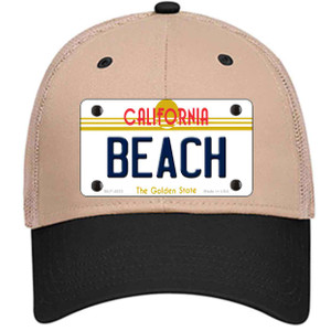 Beach California Wholesale Novelty License Plate Hat