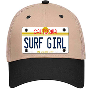 Surf Girl California Wholesale Novelty License Plate Hat