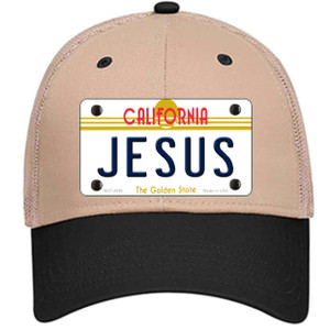 Jesus California Wholesale Novelty License Plate Hat