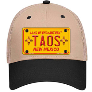 Taos Yellow New Mexico Wholesale Novelty License Plate Hat