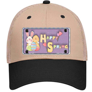 Happy Spring Purple Wholesale Novelty License Plate Hat