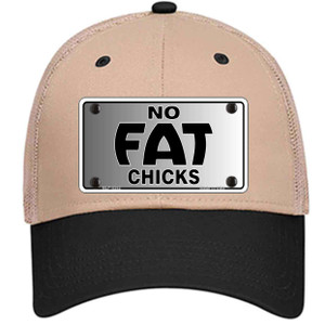 No Fat Chicks Wholesale Novelty License Plate Hat
