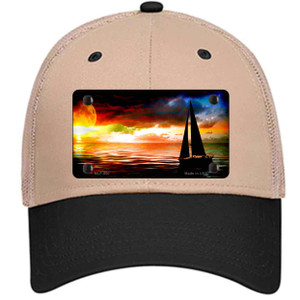 Sailboat Wholesale Novelty License Plate Hat