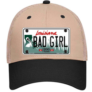 Bad Girl Louisiana Wholesale Novelty License Plate Hat