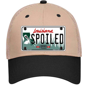 Spoiled Louisiana Wholesale Novelty License Plate Hat