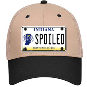 Spoiled Indiana Wholesale Novelty License Plate Hat