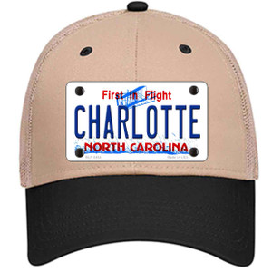 Charlotte North Carolina Wholesale Novelty License Plate Hat