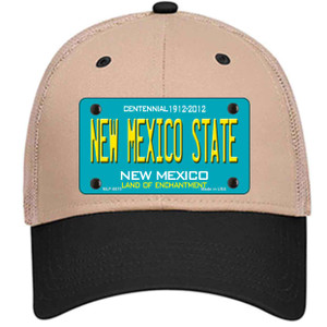 New Mexico State Teal Wholesale Novelty License Plate Hat