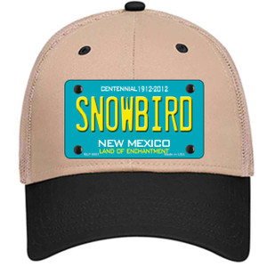 Snowbird New Mexico Wholesale Novelty License Plate Hat