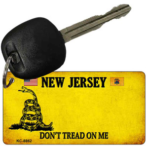 New Jersey Dont Tread On Me Wholesale Novelty Key Chain