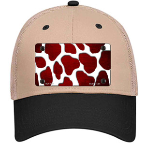 Red White Giraffe Oil Rubbed Wholesale Novelty License Plate Hat