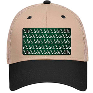 Green White Anchor Oil Rubbed Wholesale Novelty License Plate Hat