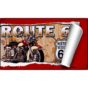 Route 66 Mother Road Scroll Wholesale Novelty Metal Magnet