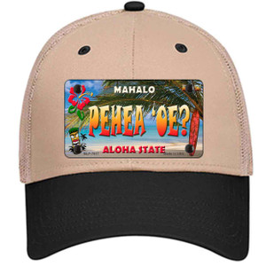 Pehea oe Hawaii State Wholesale Novelty License Plate Hat