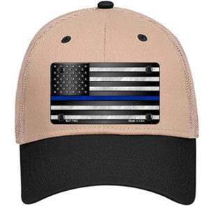American Flag Thin Blue Line Wholesale Novelty License Plate Hat
