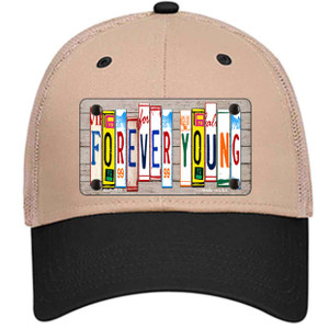 Forever Young Wood License Plate Art Wholesale Novelty License Plate Hat