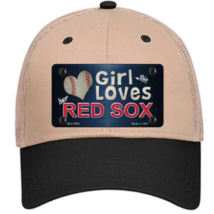 This Girl Loves Her Red Sox Wholesale Novelty License Plate Hat