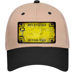 American Samoa Rusty Blank Wholesale Novelty License Plate Hat