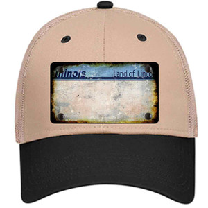 Illinois Lincoln Rusty Blank Wholesale Novelty License Plate Hat