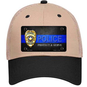 Police Badge Thin Blue Line Wholesale Novelty License Plate Hat