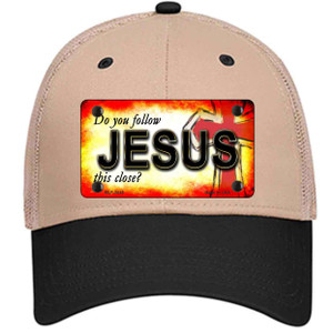 Follow Jesus This Close Wholesale Novelty License Plate Hat