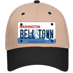 Bell Town Washington Wholesale Novelty License Plate Hat