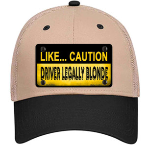 Driver Legally Blonde Wholesale Novelty License Plate Hat