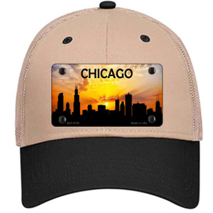 Chicago Silhouette Wholesale Novelty License Plate Hat