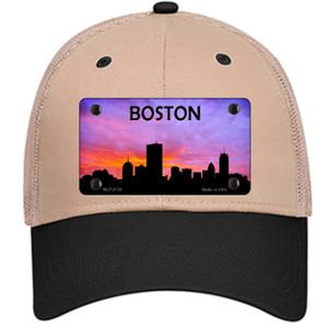 Boston Silhouette Wholesale Novelty License Plate Hat