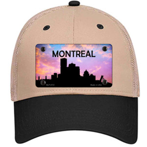 Montreal Silhouette Wholesale Novelty License Plate Hat