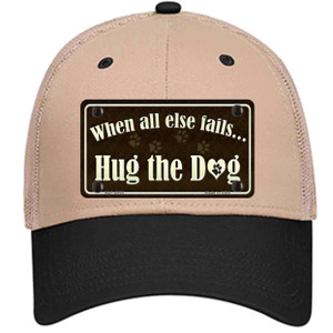 Hug The Dog Wholesale Novelty License Plate Hat