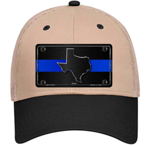 Texas Thin Blue Line Wholesale Novelty License Plate Hat