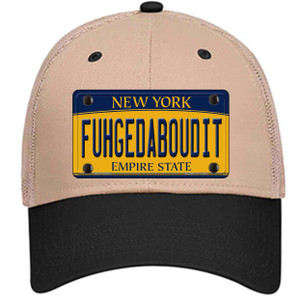 Fuhgedaboudit New York Wholesale Novelty License Plate Hat