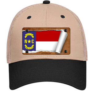 North Carolina Flag Scroll Wholesale Novelty License Plate Hat