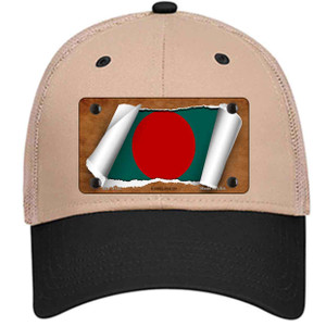 Bangladesh Flag Scroll Wholesale Novelty License Plate Hat