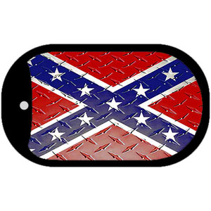 Confederate Flag Dog Tag Kit Wholesale Metal Novelty Necklace