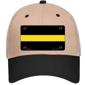 Thin Yellow Line Wholesale Novelty License Plate Hat