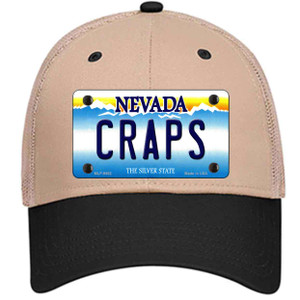 Craps Nevada Wholesale Novelty License Plate Hat