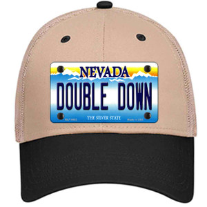 Double Down Nevada Wholesale Novelty License Plate Hat