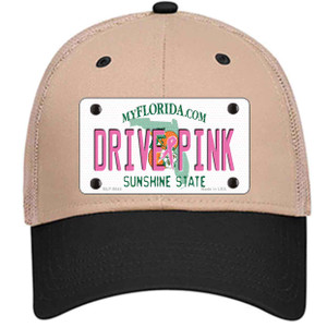 Drive Pink Florida Wholesale Novelty License Plate Hat