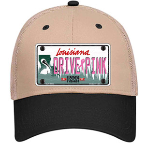 Drive Pink Louisiana Wholesale Novelty License Plate Hat
