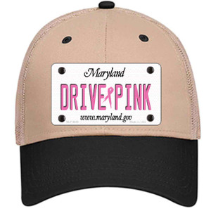 Drive Pink Maryland Wholesale Novelty License Plate Hat