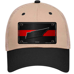 Tennessee Thin Red Line Wholesale Novelty License Plate Hat