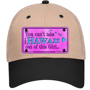 Hawaii Girl Wholesale Novelty License Plate Hat
