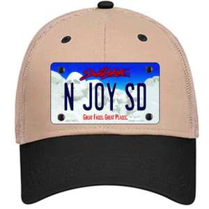 N Joy SD South Dakota Wholesale Novelty License Plate Hat