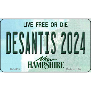Desantis 2024 New Hampshire Wholesale Novelty Metal Magnet